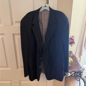 Men's Black Blazer Bill Blass 46L